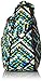 Vera Bradley Women's Cotton Little Crossbody Purse, Rain Forest, One Size
