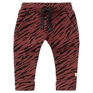 Noppies uniseks-baby broek U Slim fit Pants Manteca AOP