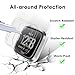 NANW Screen Protector Compatible with Fitbit Versa Lite Edition (3-Pack), All-Around Screen Protective Screen Case Bumper Cover Saver Soft TPU Plated Case (NOT for Fit bit Versa Smartwatch)
