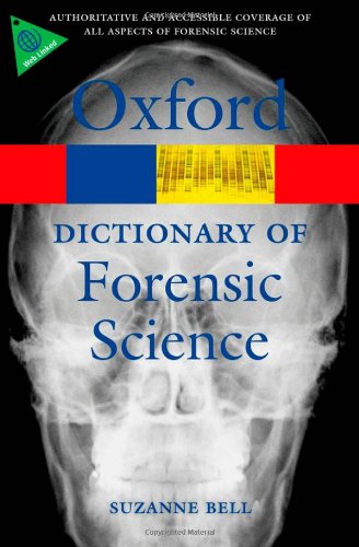A Dictionary of Forensic Science (Paperback)