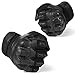WTACTFUL Army Military Tactical Touch Screen Rubber Hard Knuckle Full Finger Gloves for Combat Motorcycle Motorbike Hunting Hiking Airsoft Paintball Riding Size Black Large