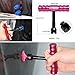 Dent Puller Tools,Gliston Auto Body Dent Repair Kits Paintless Dent Removal Tools - Dent Lifter - Glue Sticks- Glue Gun -Pro Glue Tabs -Mini T bar for Car Auto Body Repair Tool Dent Puller
