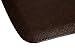 Amcomfy Anti Fatigue Kitchen Mat Standing Desk Mat Cushioned Comfort Floor Pads for Home Kitchen Offices Standup Desks Garages（22 x 36 x 7/8 Inches, Dark Brown）