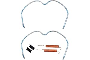 ACDelco 18K1147 Professional Rear Drum Brake Shoe Adjuster and Return Spring Kit with Springs and Caps
