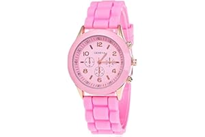 CdyBox Women Men Ladies Fashion Luxury Silicone Quartz Watch Girl Boy Unisex Jelly Wrist Watch