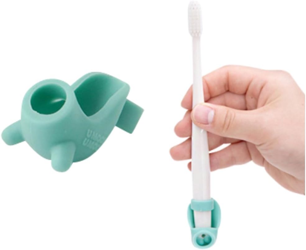 TIVIT PRODUCT UMOOL UMOOL Silicone Toothbrush Cup&Tap Holders Cradles Travelling gagle Cups Tooth Mug (Tap(Mint))