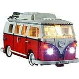 LED Beleuchtung Auto Außen, Diy Beleuchtung, Einfach zu Installieren, für LEGO 10220 VW CAMPER VAN von likeitwell