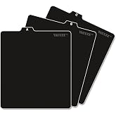 Vaultz A to Z CD and DVD Storage File Guides, 26 Guides per Box, Black | Alphabetically organized index tabs, heavy-duty water-resistant card stock, keeps jewel cases and sleeves easy to find