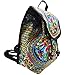 MAYMII Women Handmade Flower Embroidered Bag Canvas National Trend Embroidery Ethnic Backpack Travel Bags Schoolbags Mochila