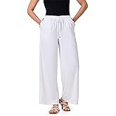 Women's Wide Leg Pants with Side Slits - UPF 50+ Sun Protection - Petra