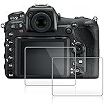 Screen Protector Compatible Nikon D500 D7100 D7200 D800 D800e D810 D750 D600 D610, AFUNTA 2 Pack Camera Anti-Scratch Tempered Glass Foils for DSLR Camera