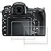 Screen Protector for Nikon D500, AFUNTA 2 Pack Camera Anti-scratch Tempered Glass for DSLR Camera