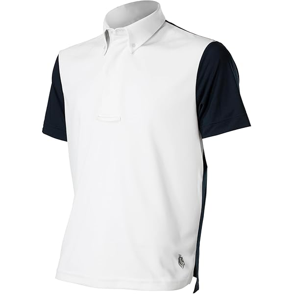 Chemise Equinavia Homme Manches Courtes - Bleu Marine/blanc - Grande Taille - Respirante