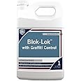 Rain Guard Water Sealers CR-0609 Blok-Lok with Graffiti Control READY TO USE covering up to 150 Sq. Ft. on Block Surfaces. 1 Gallon PENETRATING GRAFFITI BARRIER