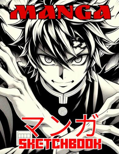 Manga Sketchbook: Anime Sketch Book for Teen Boys Girls Tweens Kids Japanese Mangaka Artist Sketching and Drawing Practice Large Paper Blank Manga Sketch Pad Draw your own Comics Art Supplies