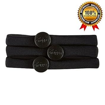 Premium No Crease Snap Off Hair Ties By Snappee Easy Ouchless