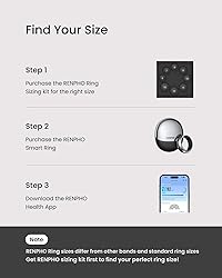 RENPHO Lynx Smart Ring, Size First with Sizing
