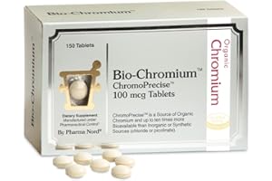 PHARMA NORD Bio-Chromium 100mcg | 10x Better Absorption | ChromoPrecise Organic Chromium Supplement | Manufactured to Pharmaceutical Standards