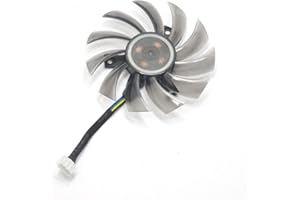inRobert 75mm T128010SU Graphic Card Fan Replacement Cooler for Gigabyte NVIDIA GeForce GTX 760 770 780 670 580 GPU (1pc)