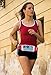 uFashion3C Running Belt Waist Pack for Phone, fits iPhone Xs Max XS X 8 7 6S 6 Plus, Galaxy S9 S8 Plus,S7 Edge, Note 9, 8, 5 - Water Resistant Reflective Fitness Workout Fanny Pack for Men and Women