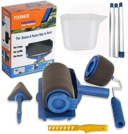 TOURACE 9Pcs/Set Paint Roller Set with 