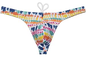 OROCOJUCO Sexy Men's Swim Thong Bikini Swimwear Board Surf Short Trunks Contour Pouch Tangas Swimsuit