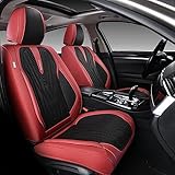 FLORICH Leather Seat Covers, Universal Front Seat
