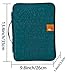 iSuperb® A4 Documents Bag Multifunction Files Organizer Messenger iPad Handbag Storage for Travel Office 13.4x9.8x1.4 inch(Dark Blue)