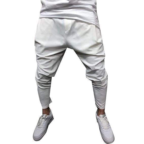 baggy grey tracksuit bottoms