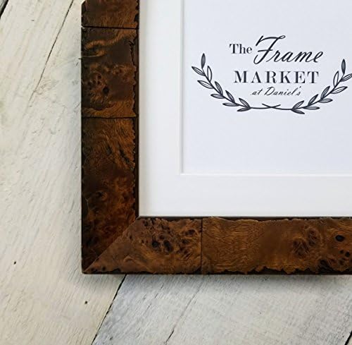Burl Wood Picture Frame 8x10, 9x12, 11x14, 14x16, 16x20 Standard and custom sizes available.