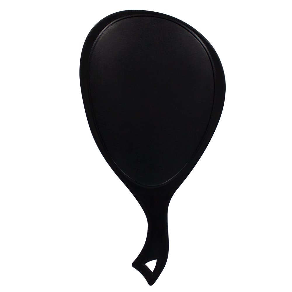 Zadro Teardrop Hand Mirror, Large, Black: Beauty