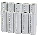 (10-Pack) Exell Battery 3.2V Li-FePO4 Size 14430 (14 x 43mm) 400mAh Rechargeable Battery for Garden Lights, Solar Lamps, LED Flashlights Fast USA Ship