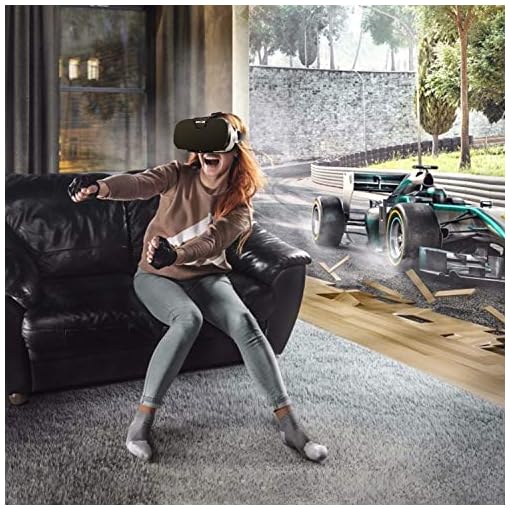Virtual Reality Headset, 3D VR Glasses for Mobile Games and Movies, Compatible 4.7-6.2 inch iPhone/Android Phone… - Image 7