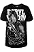 Sidnor Cosplay The Walking Dead Daryl Dixon T-Shirt (Black, 3X-Large)