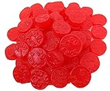 Cherry Ju Jube Coins - 2 Pound Bag