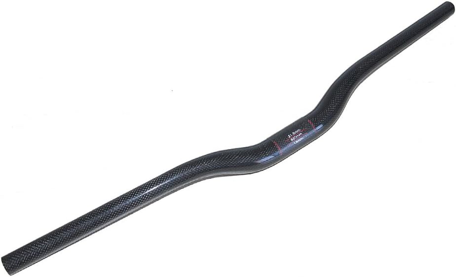 Generic Carbon Fiber Cycling Mountain Road MTB Bicycle Bike Riser Handlebar 31.8mm