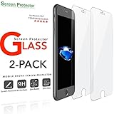 2 Pack Real Temper Tempered Glass Screen Protector For Apple iPhone 7 6S 6 4.7