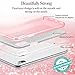 ESR Makeup Glitter Case for iPhone Xs/iPhone X, Glitter Sparkle Bling Cover [Three Layer] for iPhone 5.8 inch (2017 & 2018 Release)(Rose Gold)