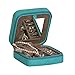 Mele & Co. 0062640 Josette Faux Leather Travel Jewelry Case Turquoise