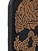 Punisher Skull Viking Morale Patches PVC 3D Military Tactical Velcro Patch (Coyote Brown)