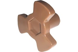 Aifeier ET Microwave Oven Turntable Coupler with"D" Port Microwave Oven Turntable Roller Guide Support (Shaft Length: 0.63 inch / 16mm)