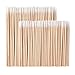 Whaline 400 Pieces Microblading Cotton Swab Tattoo Permanent Supplies Cotton Swabs Makeup Cosmetic Applicator Sticks, 2 Size primary