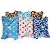 LBB Rusable Washable Bamboo Mama Cloth Menstrual Pads/Sanitary Pads/Panty Liners 10 Inch,6pcs Pack
