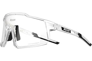 SCVCN Photochromic Cycling Glasses with TR90 Sports Sunglasses Women Men Running Clear MTB Bike Bicycle Accessories