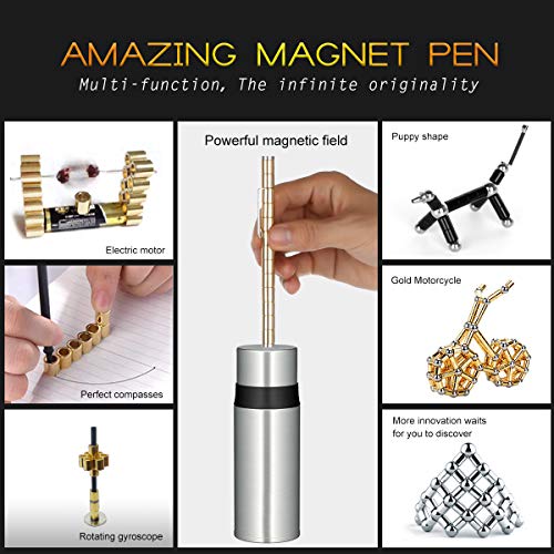asuku Magnetic Sculpture Building Toys Building Blocks, Eliminate Pressure Fidget Gadgets, Relieving Stress Boredom ADHD… - Image 3
