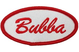ROCKAPATCH 3'' Bubba Mechanic Janitor Service Operator Embroidered iron on Patch