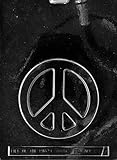 Cybrtrayd M137 Peace Sign Chocolate Candy Mold with Exclusive Cybrtrayd Copyrighted Chocolate Molding Instructions