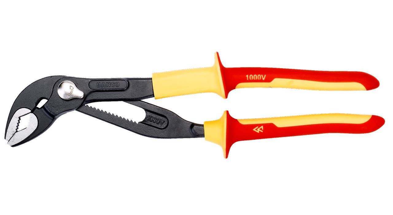 Bahco 7224S VDE Insulated Quick-Adjust Water Pump Slip Joint Pliers 250mm