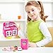 19 PCs Kitchen Appliance Toys with Kitchen, Refrigerator, Pot and Tableware, Pretend Play Set for Kids, Play Kitchen Appliance