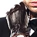 Elma Men's Touchscreen Texting Winter Italian Nappa Leather Gloves,Brown,8.5(1-Pair)